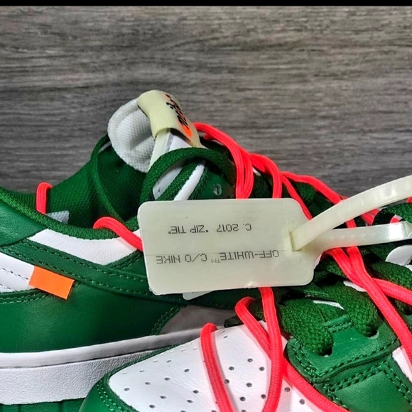 Nike low dunk off white pine green - Picture 7 of 8